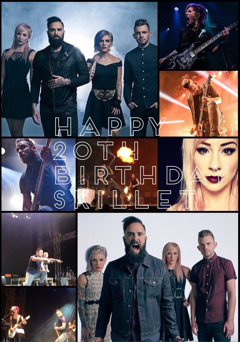 Kevin71824's tweet photo. @PanheadsOnline @MorrisonSeth @johnlcooper @JenLedger @koreycooper
Happy 20th Birthday Skillet!🍳❤️ #20YearsOfSkillet https://t.co/6AsGokgP2R