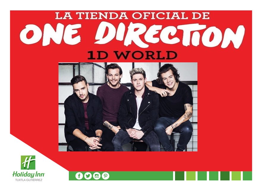 #TiendaOficial #OneDirection #Directioner #Hotel #HolidayInn #1D
