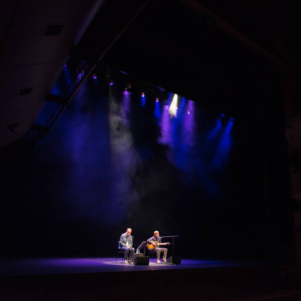 colorama_sound's tweet photo. Edwyn Collins + Carwyn Ellis (Colorama) at @InEditGreece Film Festival in Athens! #ThePossibilitiesAreEndless ©Georgia Panakia @InEditGreece https://t.co/nqpHAtNver