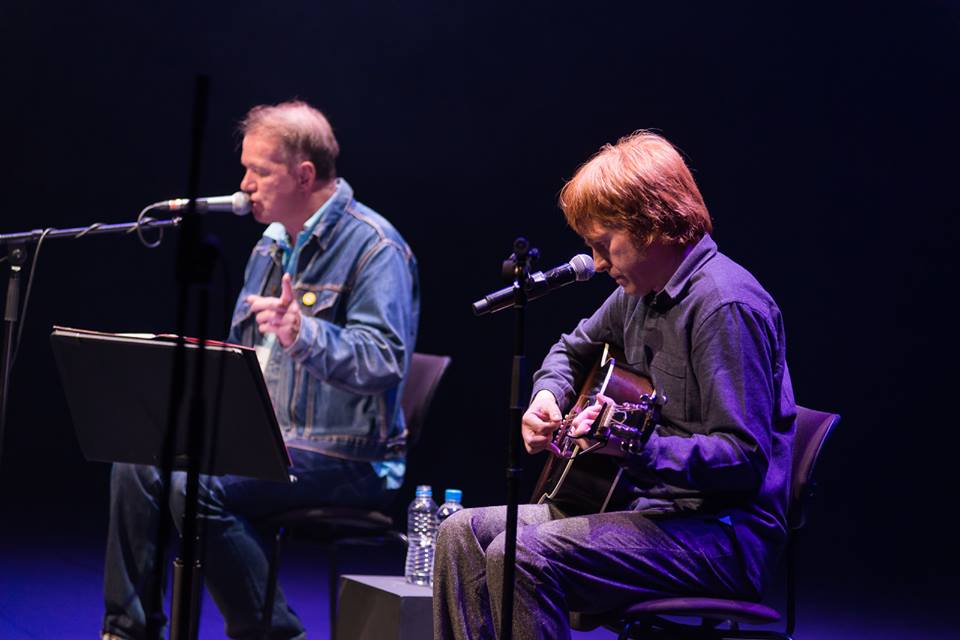 colorama_sound's tweet photo. Edwyn Collins + Carwyn Ellis (Colorama) at @InEditGreece Film Festival in Athens! #ThePossibilitiesAreEndless ©Georgia Panakia @InEditGreece https://t.co/nqpHAtNver