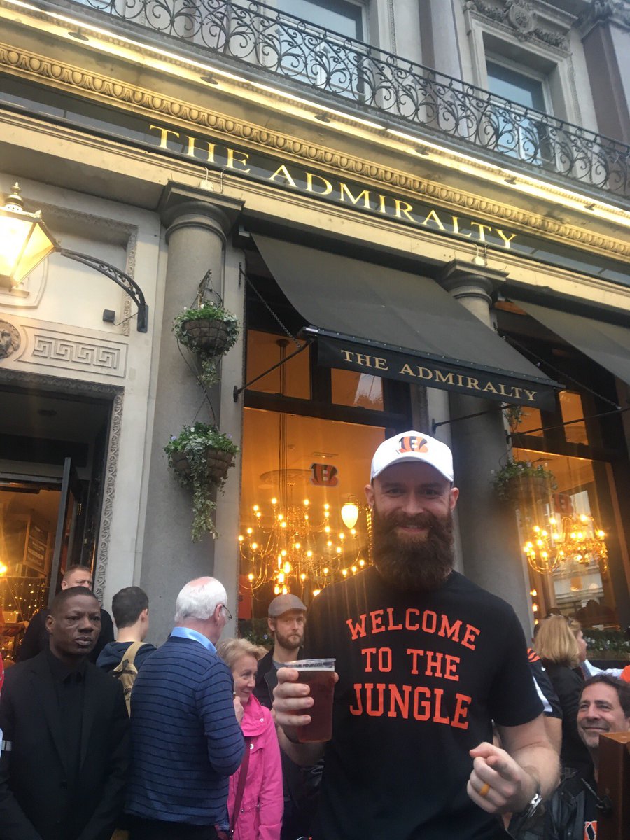 The #Bengals Pub is the place to be in London! #WhoDeyInTheUK https://t.co/xDpx4s3RdJ