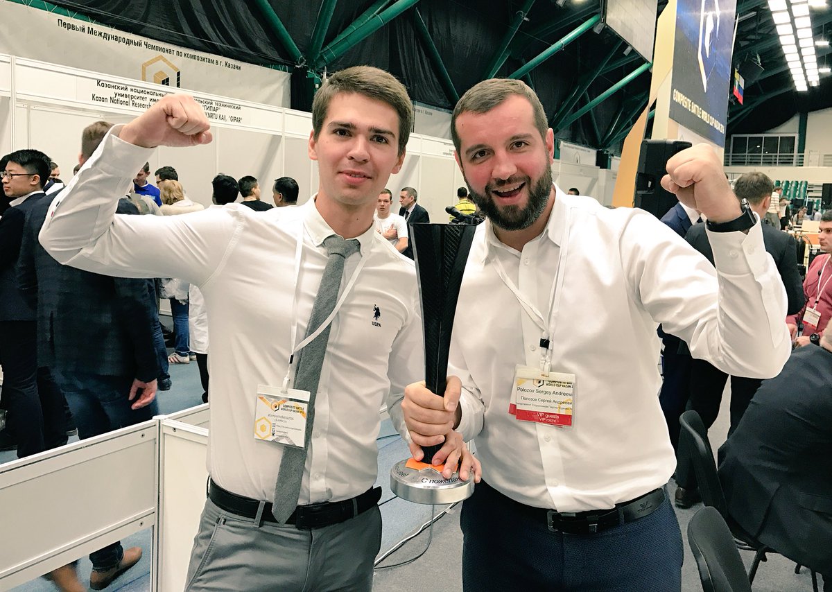 polozovs's tweet photo. На чемпионате мира #CompositeBattle в Казани! #кубокНаш https://t.co/Vi38pDg5Wr