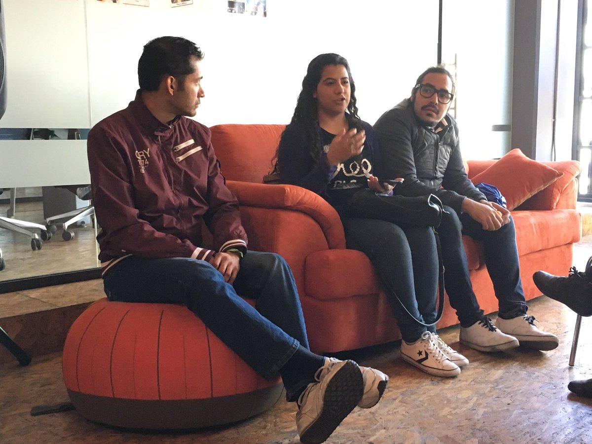 RaulLuna's tweet photo. Ya estamos en #BarCampCDMX en @nearsoft https://t.co/pAPQH9LjlW