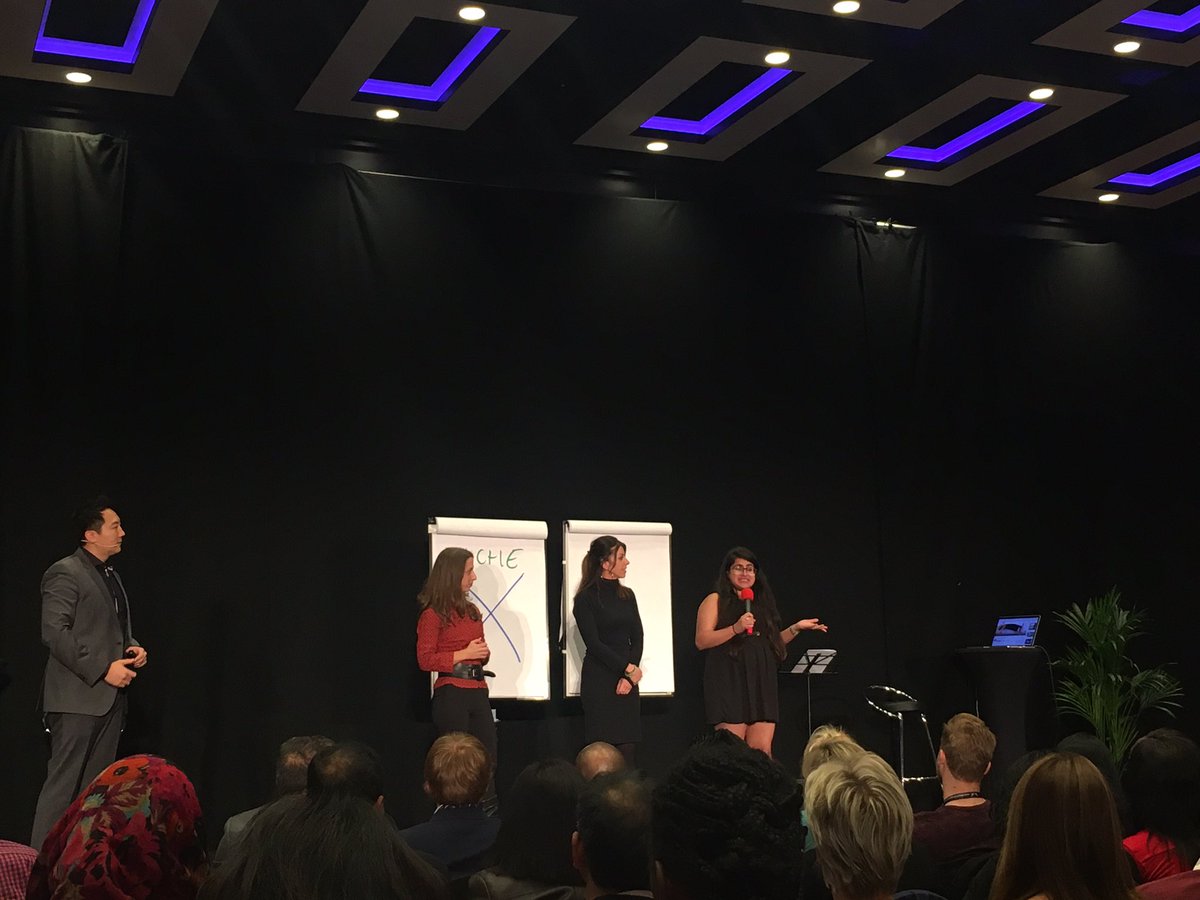 caninebridgette's tweet photo. So awesome to hear the stories of 3 young female entrepreneurs at #LBCJohnLee https://t.co/P5yGVBhPp9
