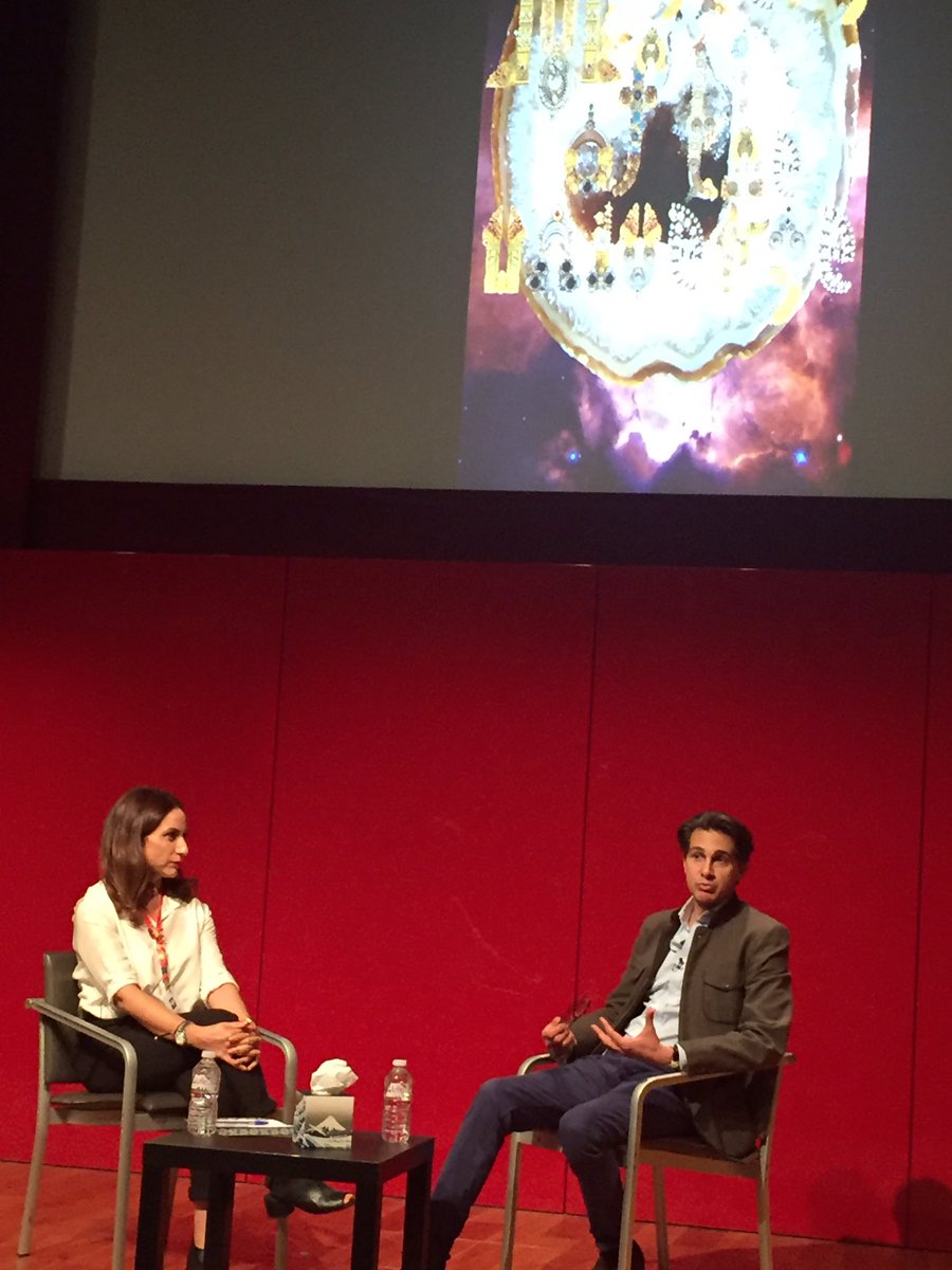 SummerFZ's tweet photo. #Faizabutt and #aminjaffer in conversation at #LLFLondon @britishmuseum https://t.co/FBckkMn2wD