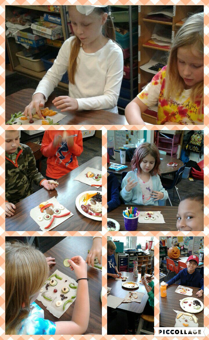 Wortham3rdGrade's tweet photo. Station 6: making food faces at Delicious Discoveries #leefallfest2016 #leeexplorers https://t.co/9qpn9COSl9