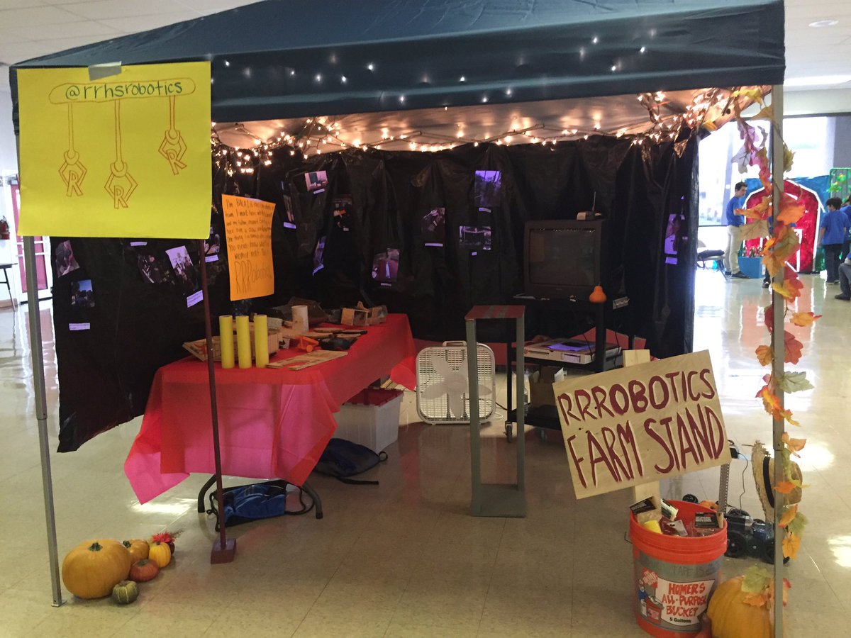 Booth is set up and ready to go! #betthefarm2016