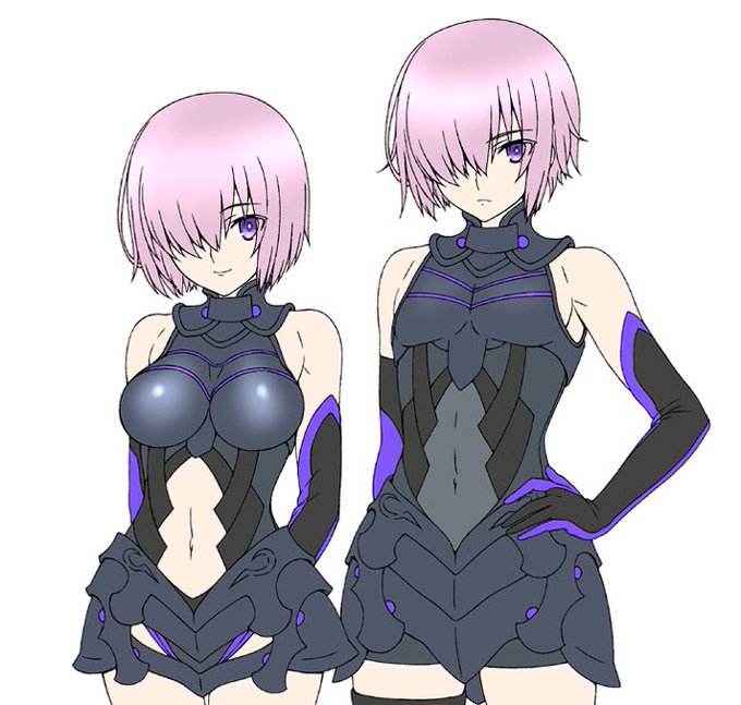 マシュも主人公と同じように性別変更が可能にならないかな～と思ってみたり。来年のエイプリルフールとかで・・・。    #FGO 