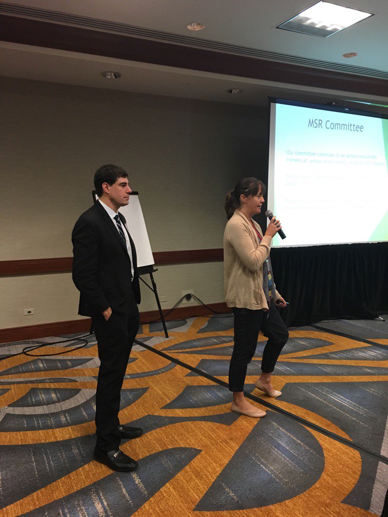 AACAP's tweet photo. AACAP's Residents on Council giving their report and Exceeding their goals! Great Job! #AACAPAM16 https://t.co/hcnnPNAtGk