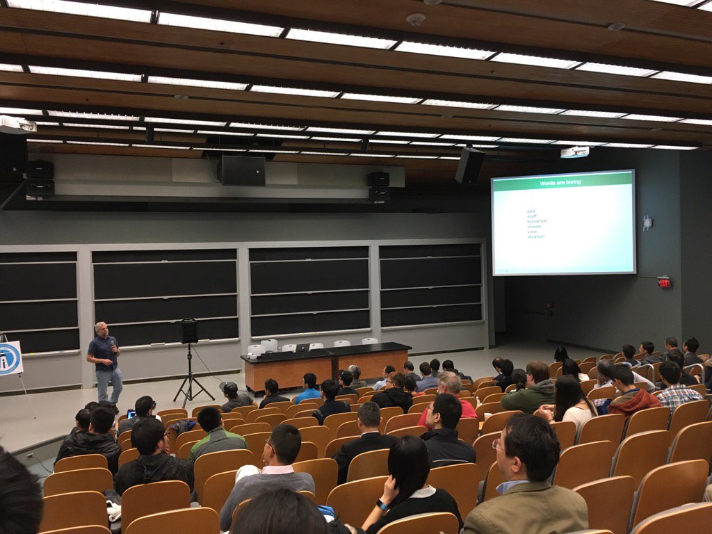 coachwei's tweet image. Jeff palmucci @TripAdvisor talk about how they use machine intelligence #necina