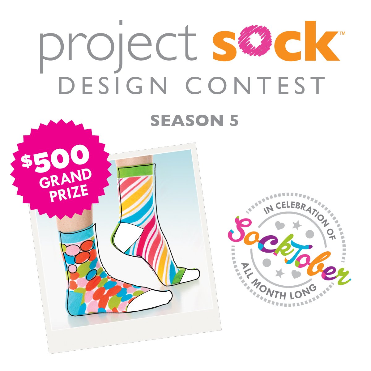 LittleMissMatch's tweet photo. Don't delay! This is the last weekend to enter our Project Sock contest! #LMMProjectSock Learn more: https://t.co/kYwQ3SEj5A https://t.co/L9PuVS1q7x