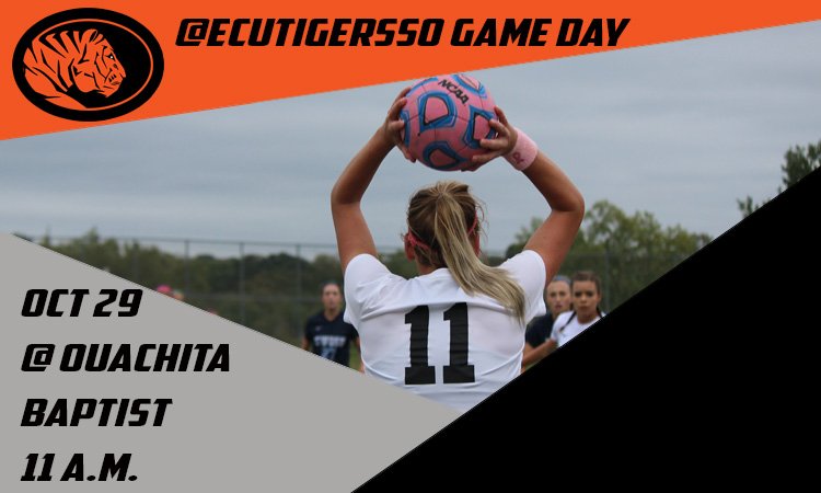ECUTigers's tweet photo. Good luck to @ECUTigersSO today at Ouachita Baptist at 11 a.m. #HearOurRoar https://t.co/XzLQpSKREI