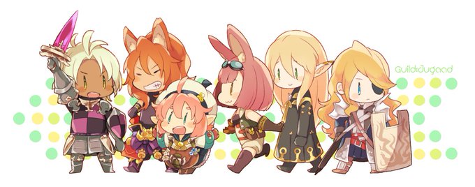 @sq_tale かけた～～～!ヘッダー用。人数多いので主要メンバーだけ 