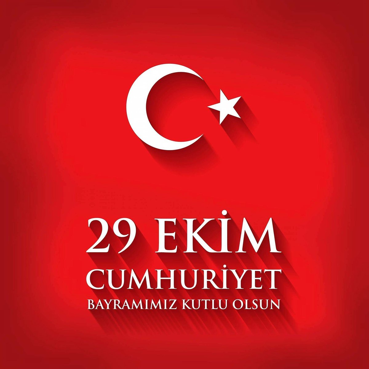 Cumhuriyetimizin 93. Yılı kutlu olsun!