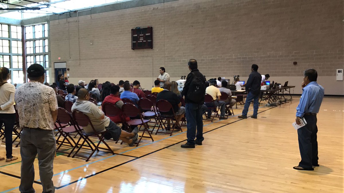 ConsulMexOrl's tweet photo. Desde primera hora de este sábado, dio inició el #ConsuladoMóvil en Pensacola FL https://t.co/c1my5sNJVM