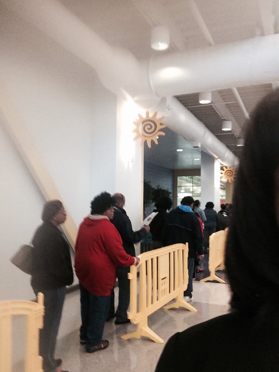 iluvcruising's tweet photo. #IVoted Be ready Marylanders.Long line but moved quicklyNot sure who idea PaperBallot.Need rethinking.WayneCurry SportsCentr. #imForHillary https://t.co/QQ21roNZ6E