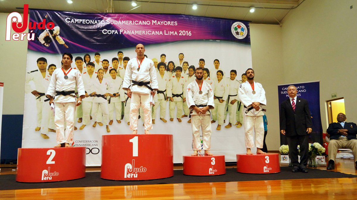 GabrielGanci's tweet photo. #JUDO COPA PANAMERICANA, Lima PER
-81kg▶¡MEDALLA DE BRONCE: @TSpikermann! y 5º lugar: Luis Vega
-60kg>  5º: Leandro Pardo y José Luis Galván https://t.co/GflIw2sXok
