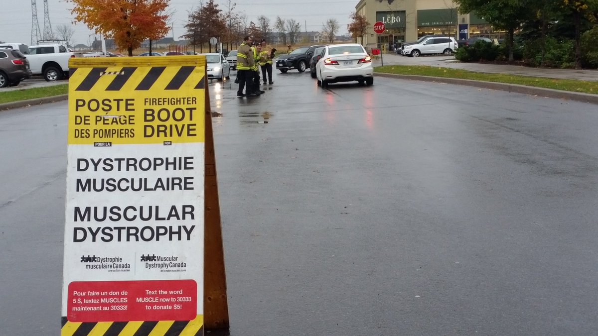 DesjardinsMat's tweet photo. Boot drive for @MD_Canada today @ superstore Orléans.  Come by to see us. Or txt MUSCLE to 30333 to donate 5$ @OttawaFirePIO @OttFire https://t.co/dSsbW2VjXP