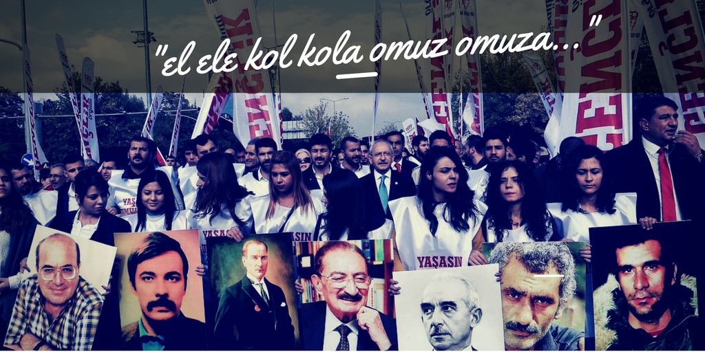CHPNeredeydi's tweet photo. Omuz omuzayız. #CHPBurada https://t.co/cDBO1qCzay