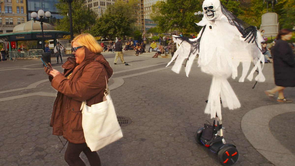 remote-controlled segway skeleton