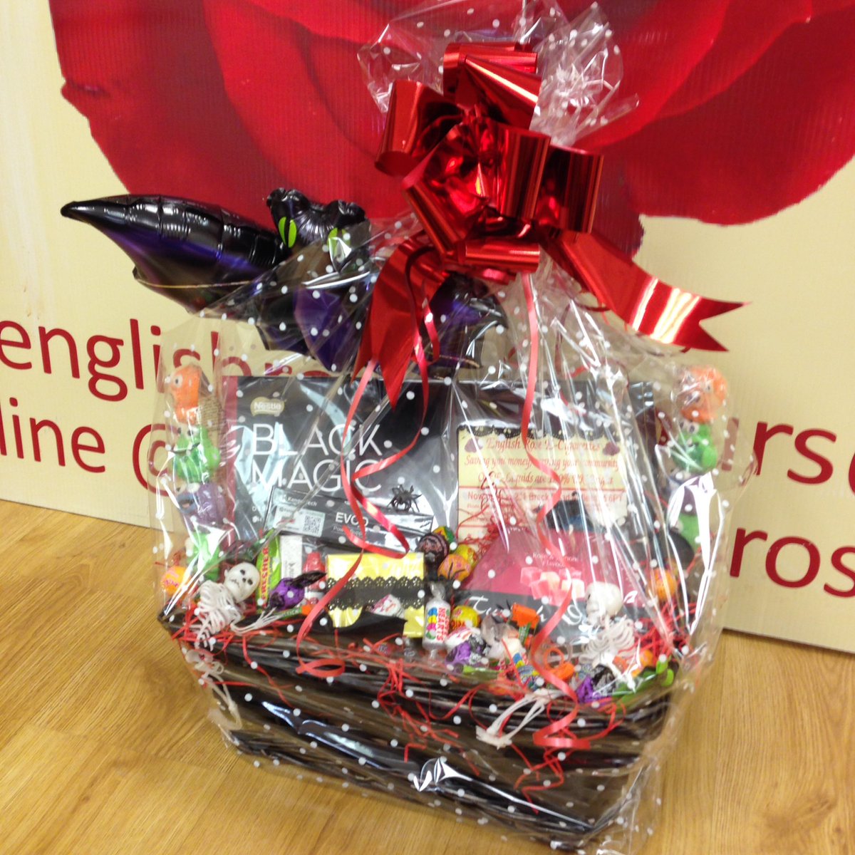 ERVapours's tweet photo. The winning raffle tickets for our Halloween gift basket was 31-35. We will be doing gift baskets for all occasions. Pop in and see staff https://t.co/Js0M2auEkK