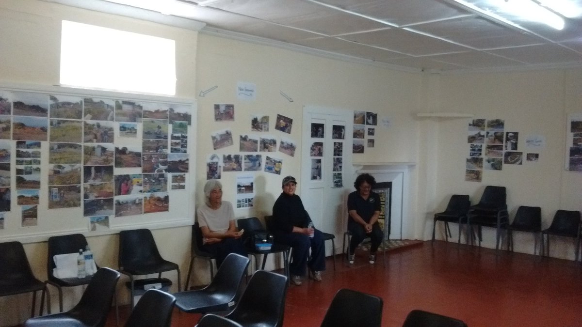 sthelenatourism's tweet photo. St Paul's wall display of photos throughout the #districtcleanup awaits the judges https://t.co/DAW0KPe8Qg