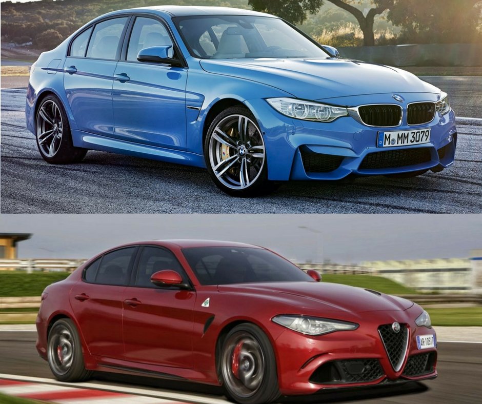 Italy vs Germany which would you pick to do the daily run in? The tried and tested M3 or the new Gulia QV.