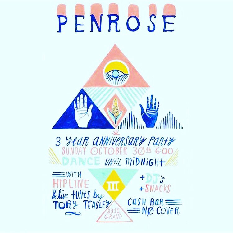 MARKstudioSF's tweet photo. Costume dance party? Count us in! We love the @PenroseOakland, happy 3 year anniversary! #Oakland #SF 👻💃 https://t.co/0JhDpFIl4g