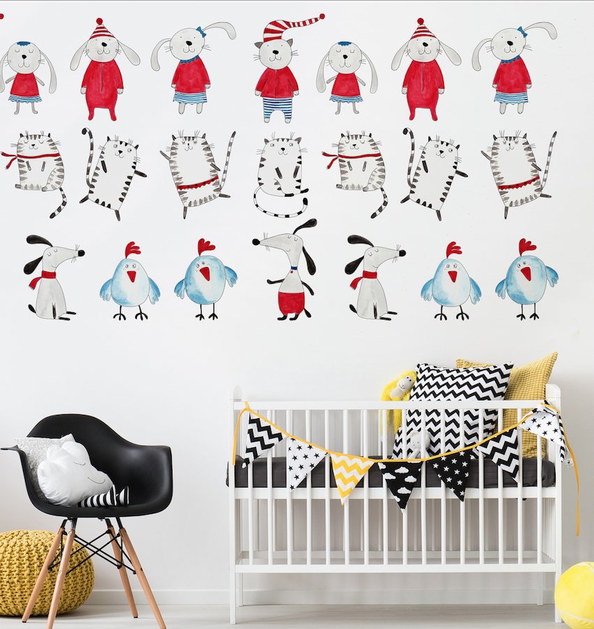 goodhomesindia's tweet photo. Love these #wall #decals from Pixers! Perfect for your little one's room! #wallart #instadecor #decorgasm https://t.co/vsRgLoYSb8