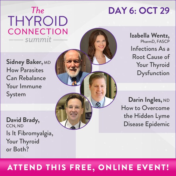 AmyMyersMD's tweet photo. @DrDavidBrady I can't wait for your #Fibromyalgia talk for my FREE #ThyroidConnectionSummit TODAY! https://t.co/KKciKetWMz https://t.co/MOmXL7U4mU