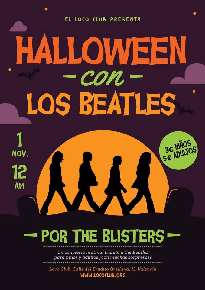 vlckids's tweet photo. o pasado...
@losblisters matinal tributo a Los Beatles en @SALALOCOCLUB 
1/11 12:00 3€ niños 5€ adultos https://t.co/wTymVob2qf