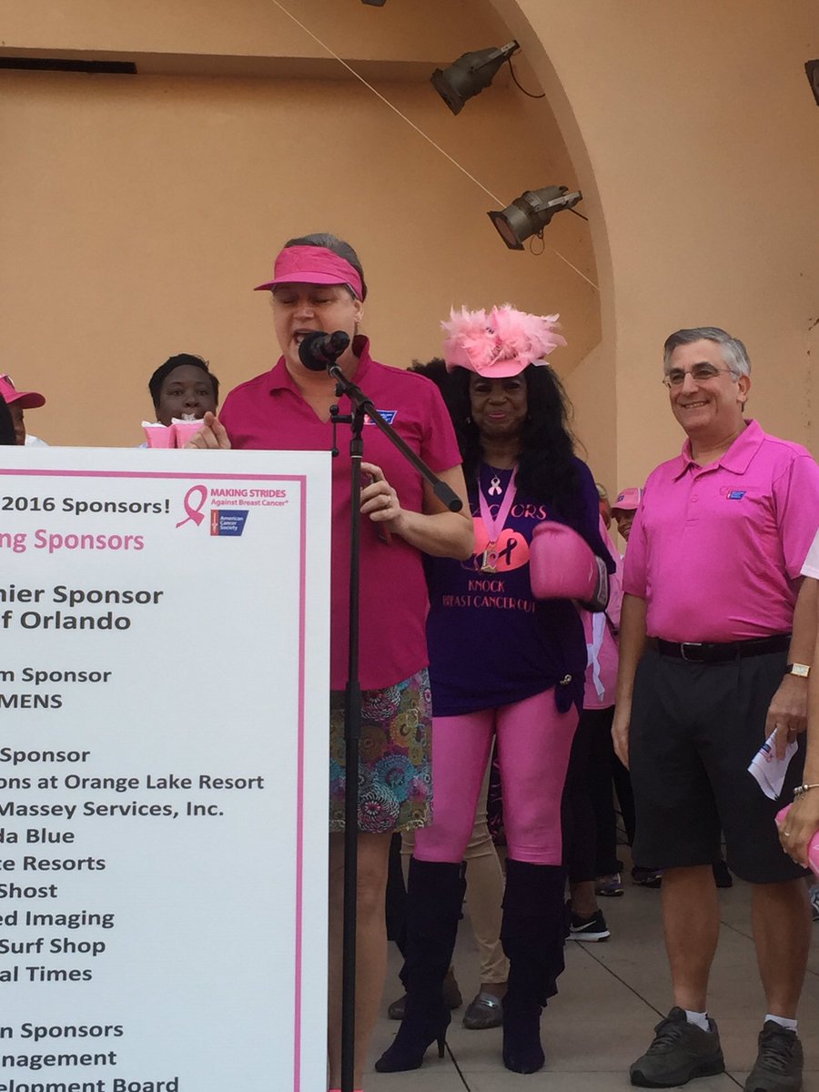 RalphDeVitto's tweet photo. #OrlandoStrides thank you Dr Beth Lesnikoski for speaking at todays ACS Orlando Strides https://t.co/dWyXuGvwbQ