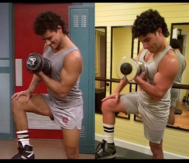 tarakenjor's tweet image. @MarioLopezExtra when you've become a Halloween costume in 2016, you've made it!! @genomallo nailed it!! #ACSlater #SavedByTheBell