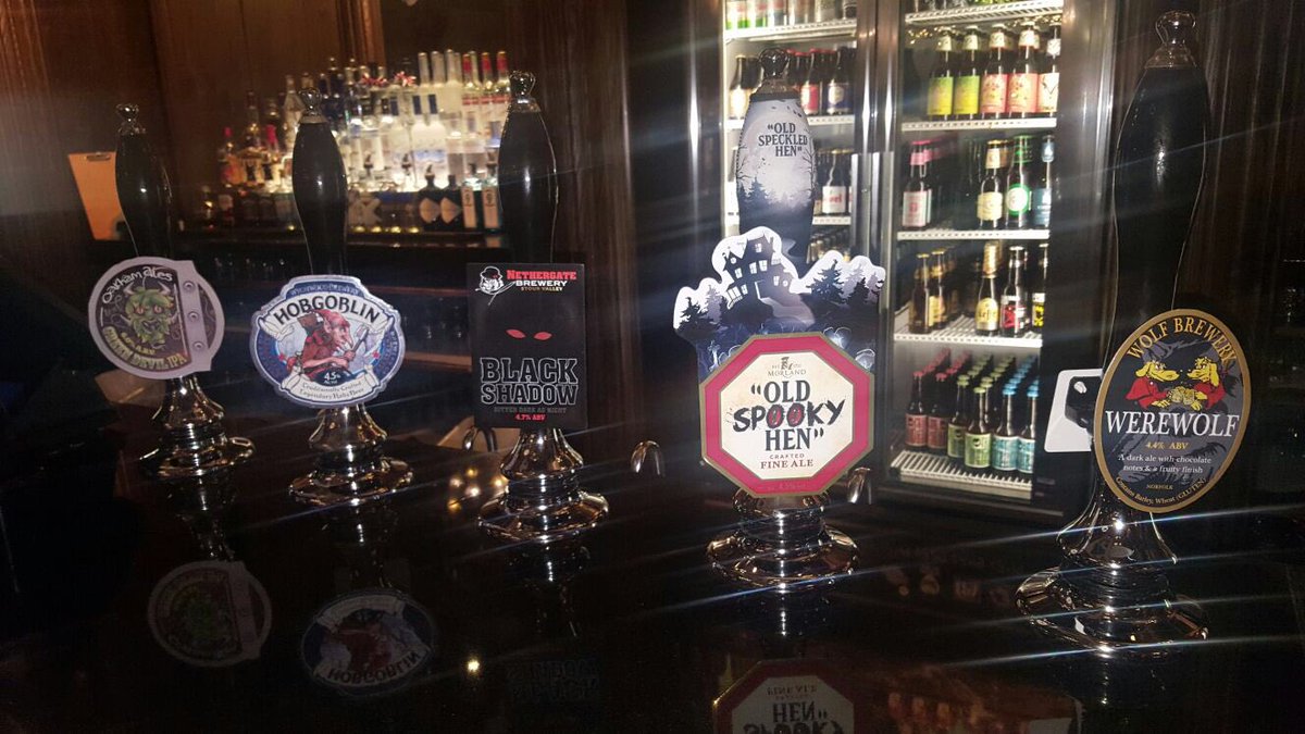 The Corn Exchange (@cornexchangebse) on Twitter photo Trick or Tweet? We're gearing up for a spooktacular weekend with ales from <a href="/WolfBrewery/">Wolf Brewery</a> <a href="/NethergateBrew/">Nethergate Brewery</a> <a href="/OakhamAles/">Oakham Ales</a> @Hobgoblin_beer <a href="/wscBeer/">West Suffolk CAMRA</a> Trick or Tweet? We're gearing up for a spooktacular weekend with ales from <a href="/WolfBrewery/">Wolf Brewery</a> <a href="/NethergateBrew/">Nethergate Brewery</a> <a href="/OakhamAles/">Oakham Ales</a> @Hobgoblin_beer <a href="/wscBeer/">West Suffolk CAMRA</a>