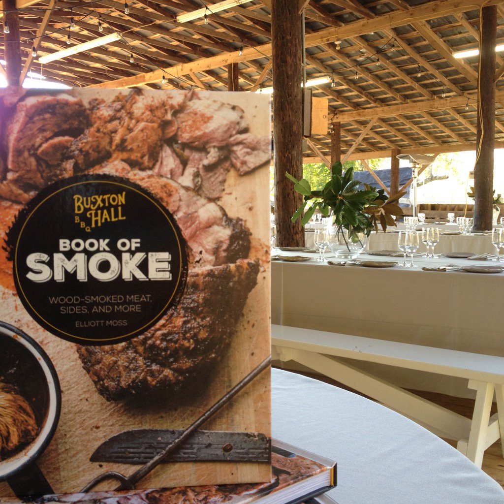 cindyhamelpr's tweet photo. @FlyleafBooks setting up for lunch with @buxtonhall #bookofsmoke @NCBBQRevival! https://t.co/vQ5MhAwztF