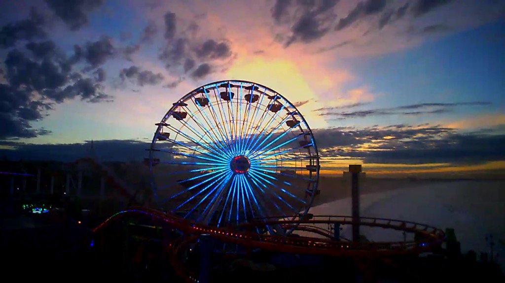 beautiful sunrise this morning #santamonica