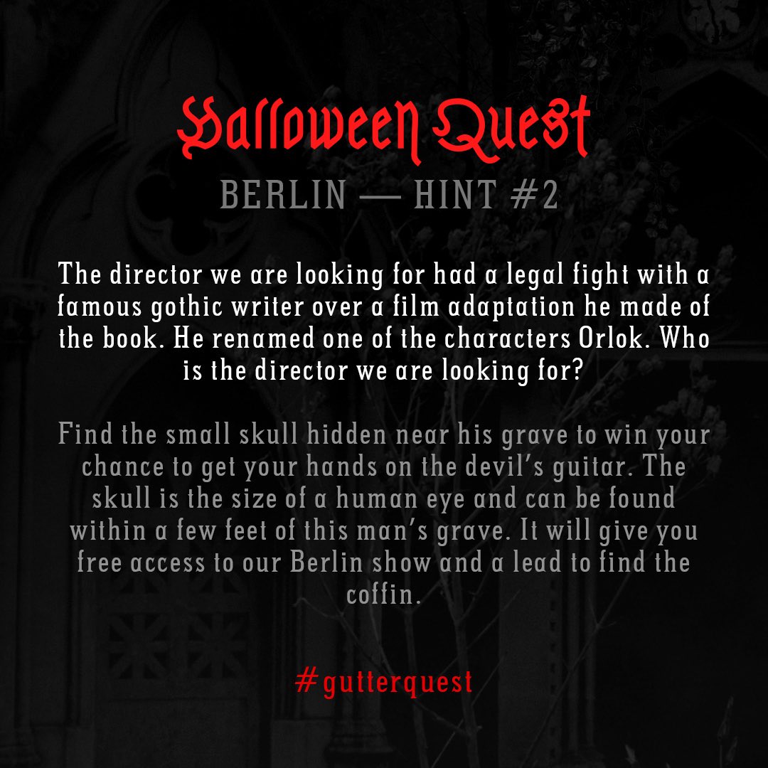 gutterdammerung's tweet photo. #Berlin #Gutterquest ⚰️ https://t.co/A3HrN9s5Mq