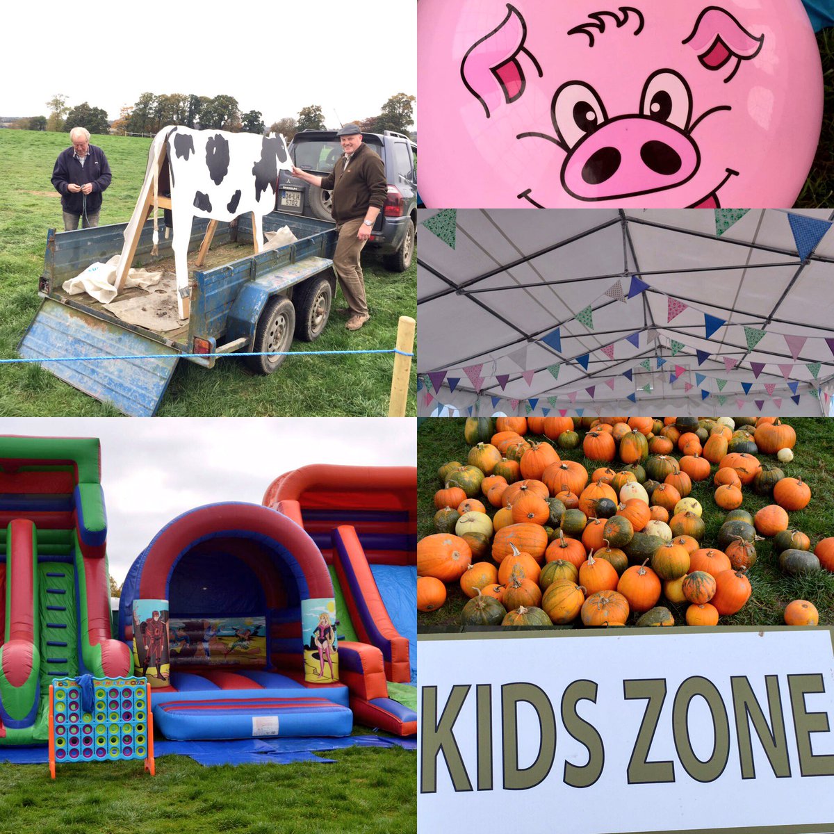 Loads of pumpkins for carving &amp; our KIDS ZONE is going into place ahead of tomorrow inc Daisy! (We have a baby changing unit in place too) 🎃