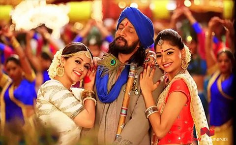 DarshanSudeep1's tweet photo. Cute darling @bulbulrachita beauti #bavan @KicchaSudeep Boss  lovely song super https://t.co/Uhbw8NW0h7
