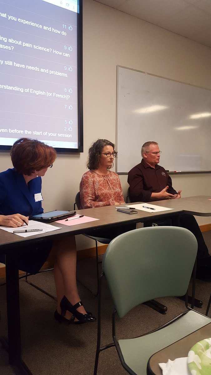 AlaPhysio's tweet image. Tickling my brain #PainUnconference @adriaanlouw @adiemusfree @PainPhysiosCan #PainNeuroEducation #improvingpractice