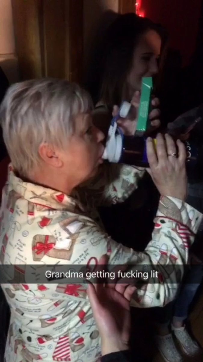 RiippaGT's tweet photo. When a random old woman crashes the party and starts downing Vodka 😂😂 https://t.co/R3g65eaeMS