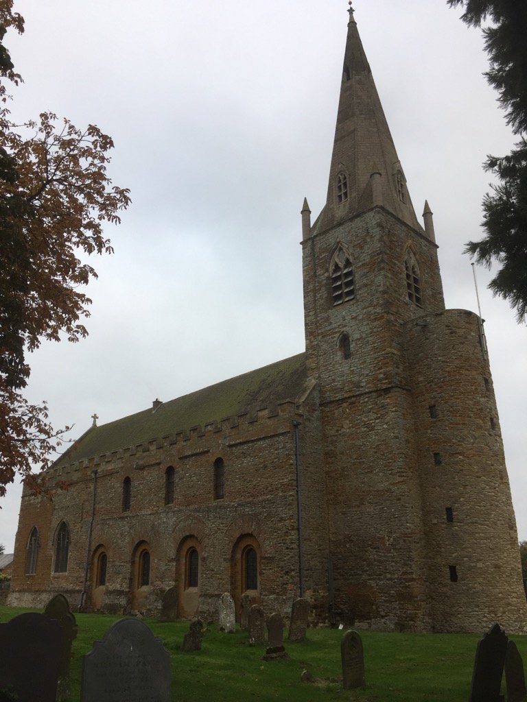 Brixworth, Northants Anglo-Saxon church for annual Brixworth lecture (Prof Katie Cubitt)