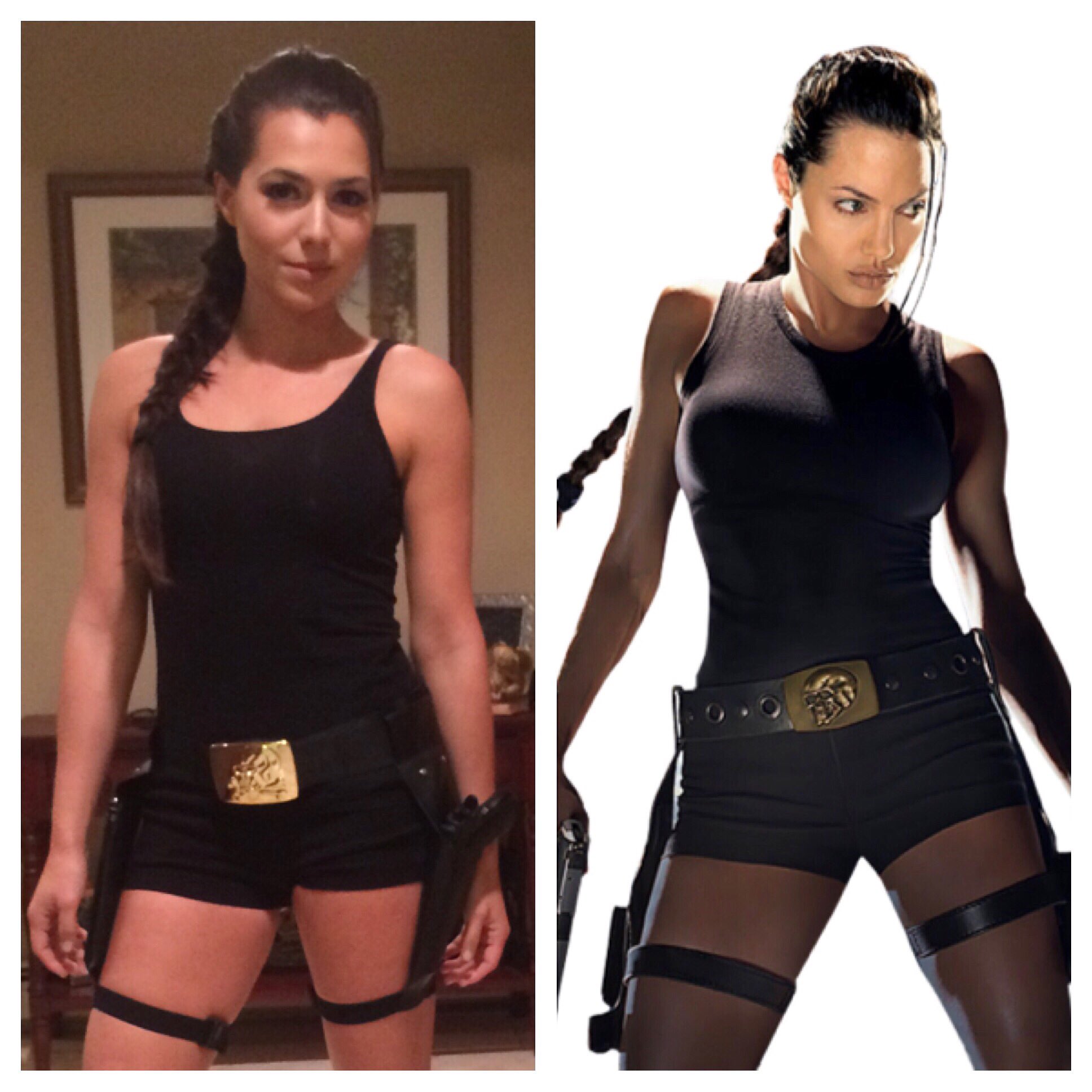 Jessica Lynn on X: #Halloween 2016! Lara Croft Tomb Raider . 💋  #halloween2016 #costume #halloweencostume #cosplay #laracroft  #AngelinaJolie #tombraider  / X