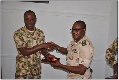 An officer of Cameroon army and the Commander Sector 1 of MNJTF, General Bouba Dobekreo commended Nigerian Army for gallantry against insurgency