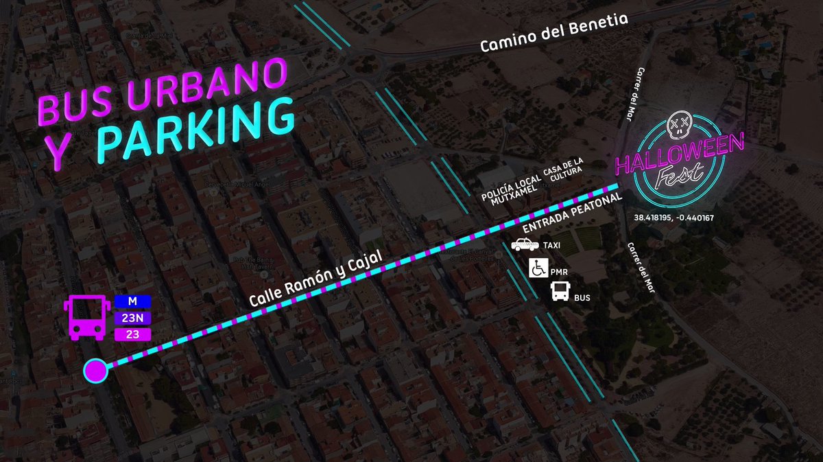 Hoy es el dia!! Llega el <a href="/Halloweenfest16/">Halloween Fest</a> Os dejamos con la ubicación del festival!!