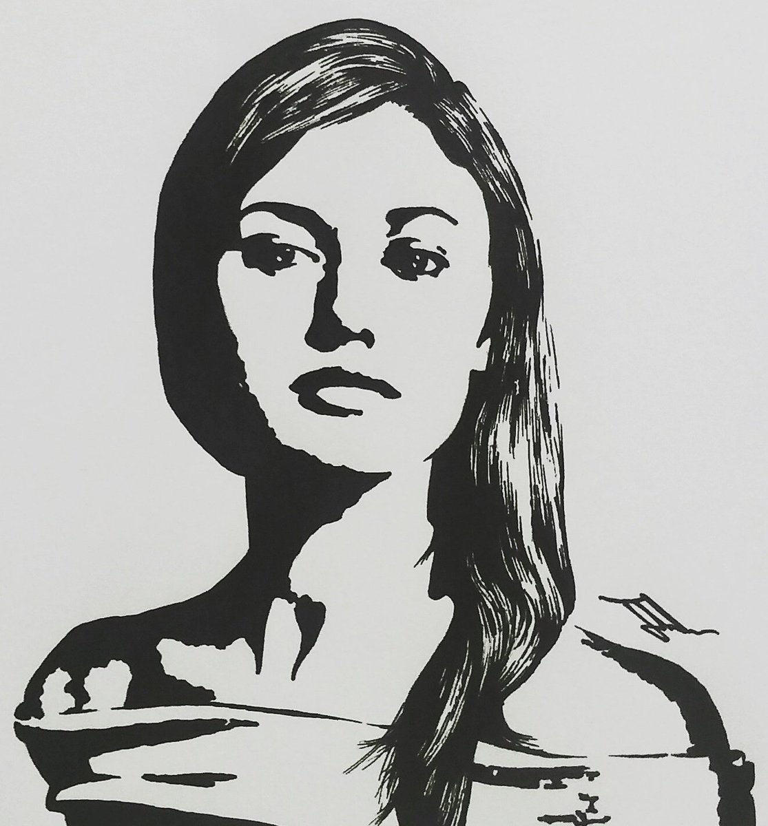 jonathanmarkr's tweet photo. @OlyaKurylenko #olgakurylenko #actress #etain #Centurion #inkdrawing #drawing #byhand https://t.co/mEulxjBMac