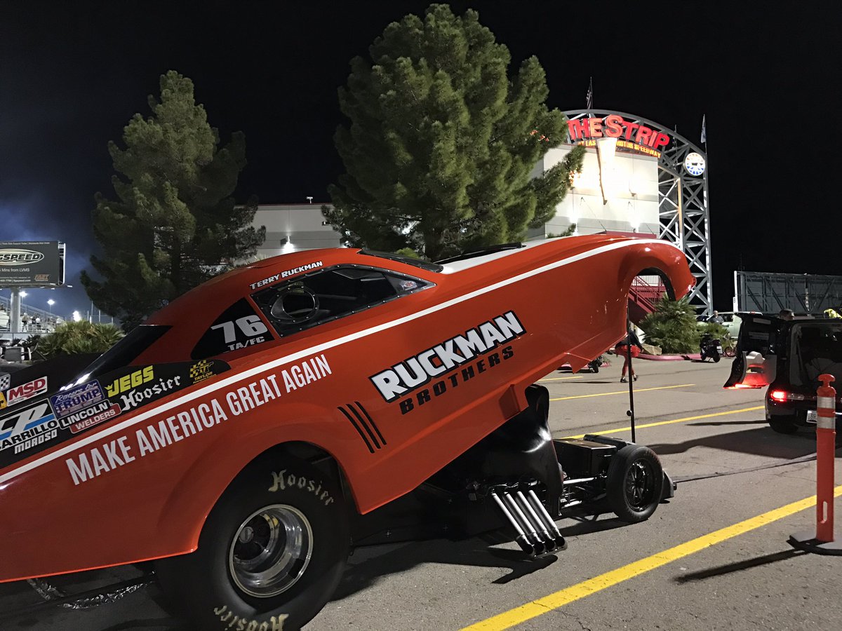 RuckmanBrothers's tweet photo. Q2 is at 10:00 today, dragsters first https://t.co/Q74gL40o5W