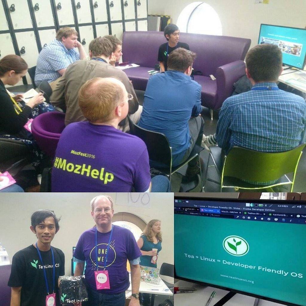 doscomedia's tweet image. Congratulation @dikyargaid udah bawa #TealinuxOS ke #MozFest 2016 di London🙌 Doscom proud … ift.tt/2dY5fLu
