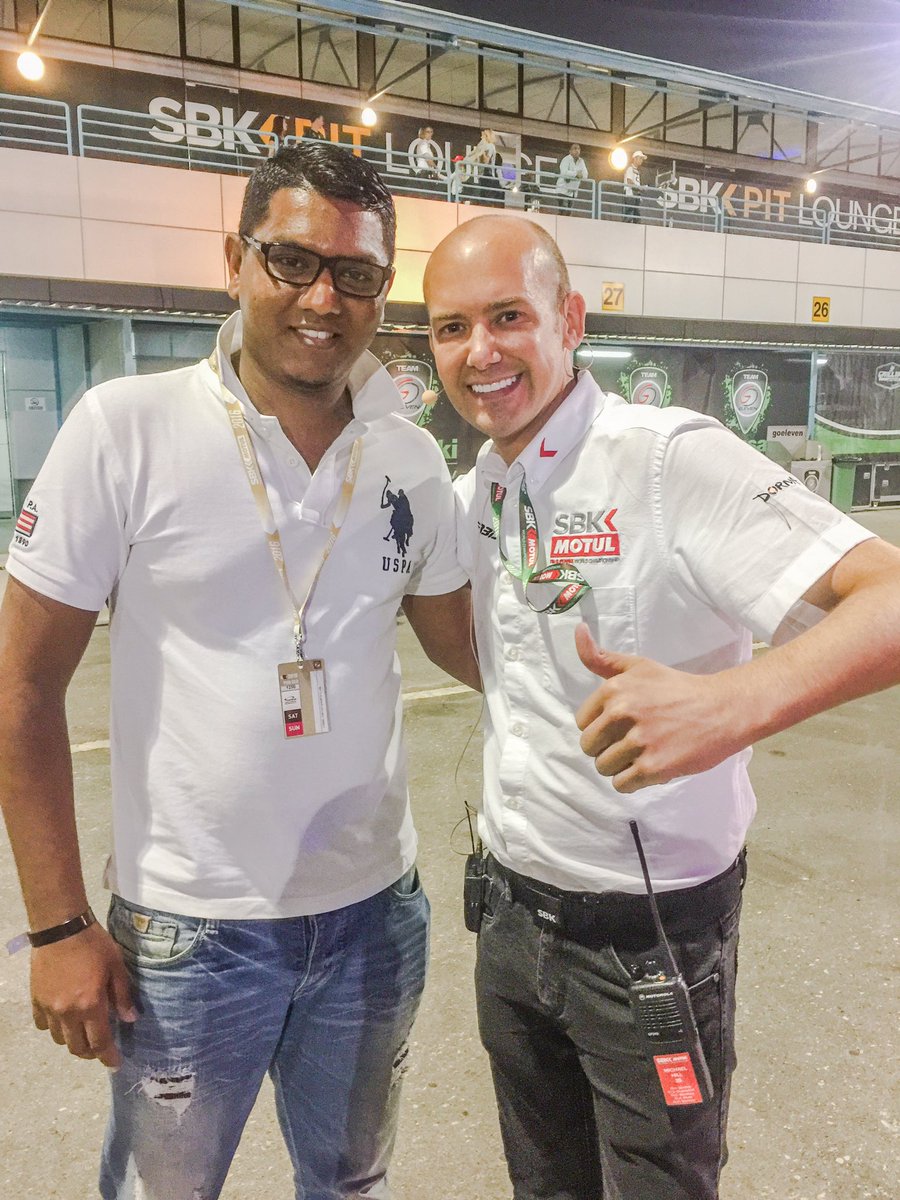 5hanKamarudheen's tweet photo. @mhillofficial You're amazing 👏👏👏👏👏and you're the reason am at the stage leaving vip lounge! #mHill #worldsbk #qatarworldsbk @WorldSBK #qmmf https://t.co/nSqgYNZ4e7