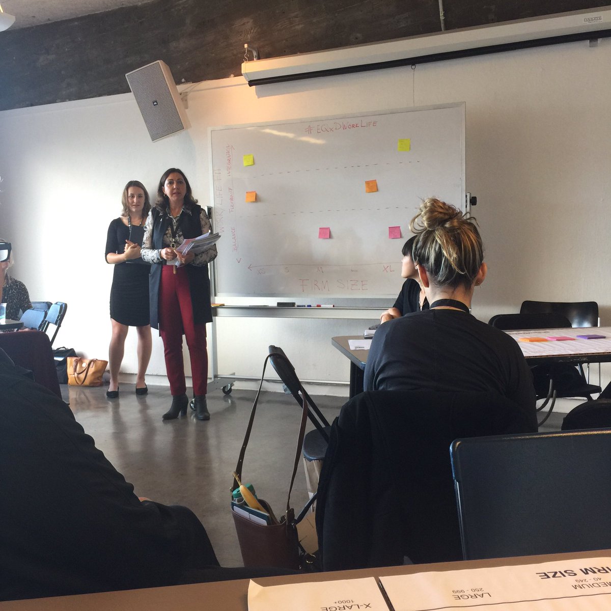 brocandchoc's tweet photo. #EQxDWorkLife Learning what is working and not working for people balancing work and life. https://t.co/WUIGoLD2un